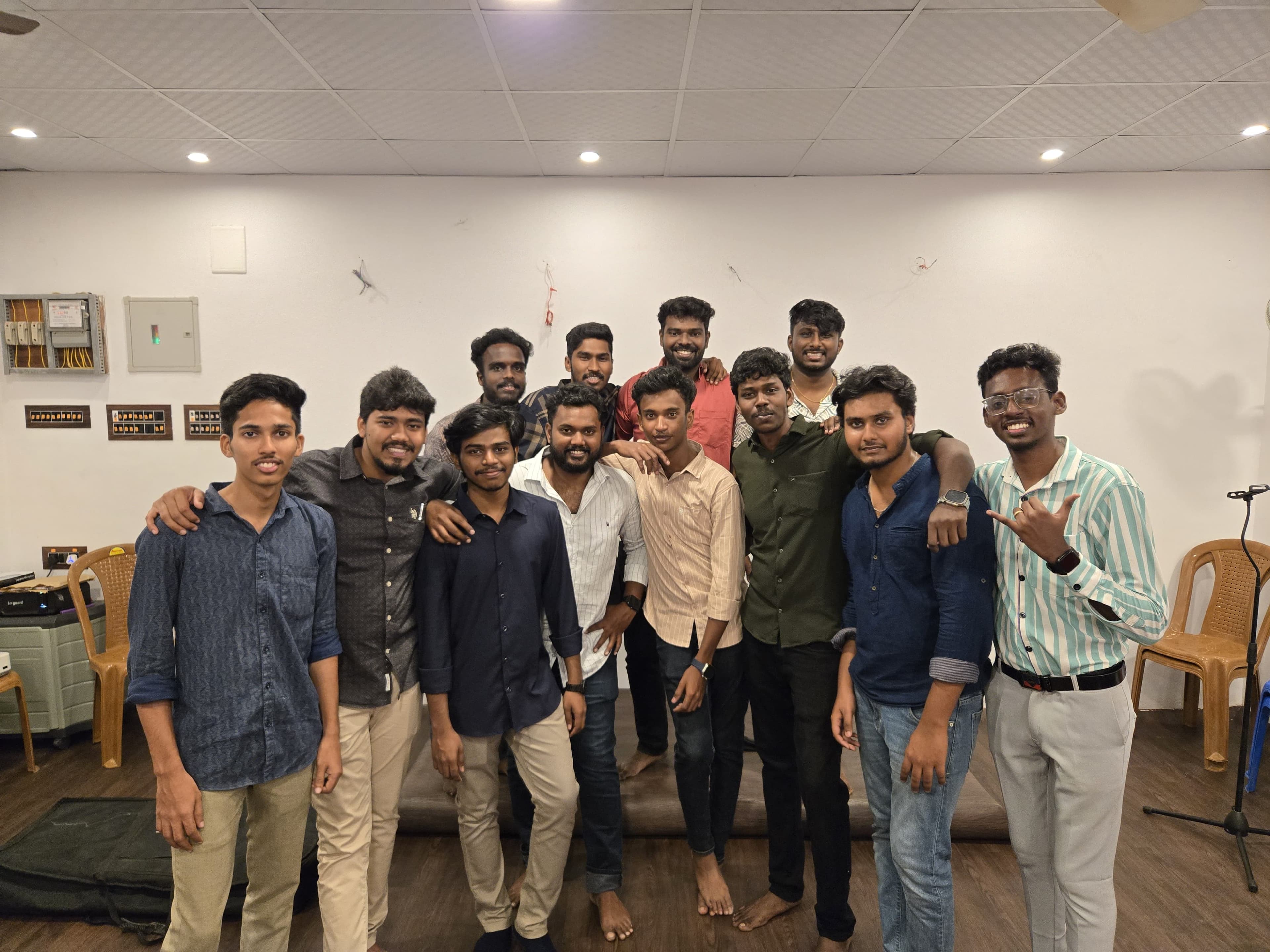 Saturday Prayer Cell group gathered together